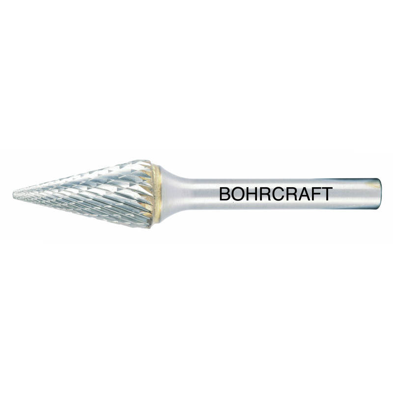 Frässtift Form M Spitz // 6,0 mm Schaft 3mm BC-Verpackung