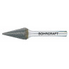 Frässtift Form M Spitz TiAlN // 6,0 mm in BC-Verpackung