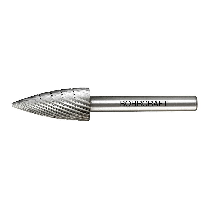 Frässtift HSS Form G Spitzbogen //12,0 mm BC-Verpackung