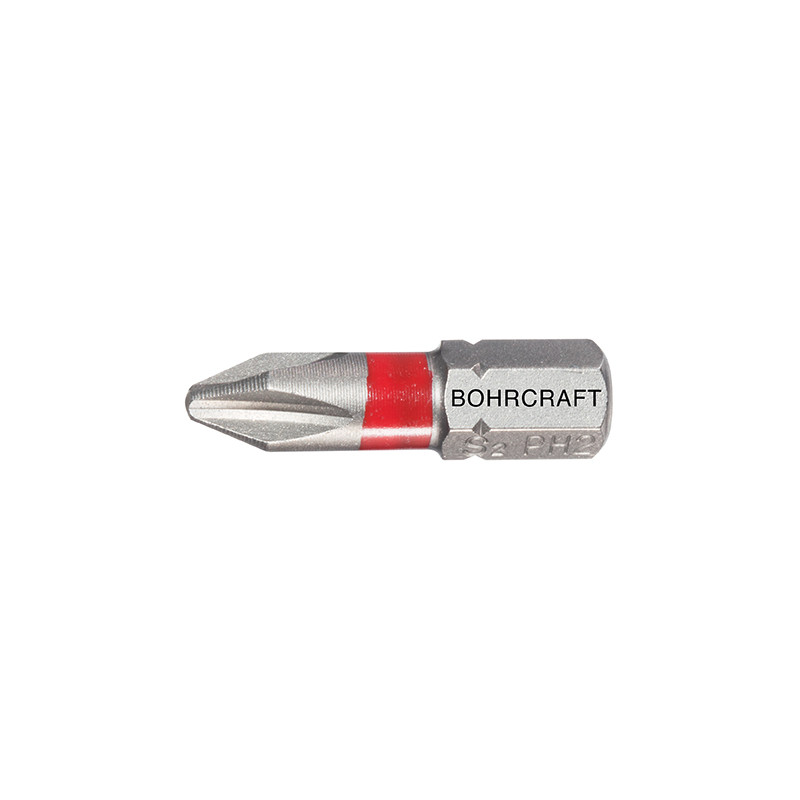 Phillips 1/4" Rot // PH 2x25 mm 10er BC SB-Pack