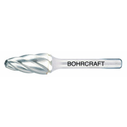 Frässtift ALU Form F Rundbogen // 10,0 mm BC-Verpackung