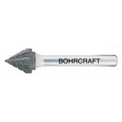 Frässtift Form J 60° TiAlN // 6,0 mm in BC-Verpackung