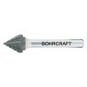 Frässtift Form J 60° TiAlN // 12,0 mm in BC-Verpackung