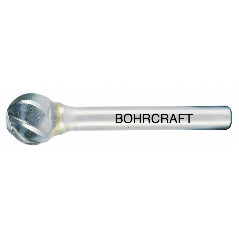 Frässtift ALU Form D Kugel // 10,0 mm BC-Verpackung