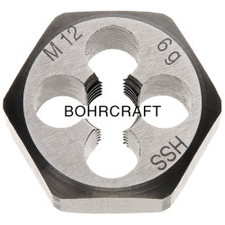 Schneidmutter DIN 382 HSS // M 10 BC-Unibox
