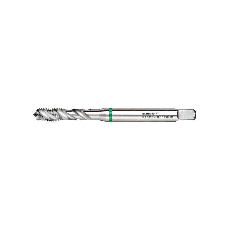 MGB Maschinengewindebohrer7S-K Grünring MGB Maschinengewindebohrer in ABS// M3-M12 RSP35°/7-tlg.