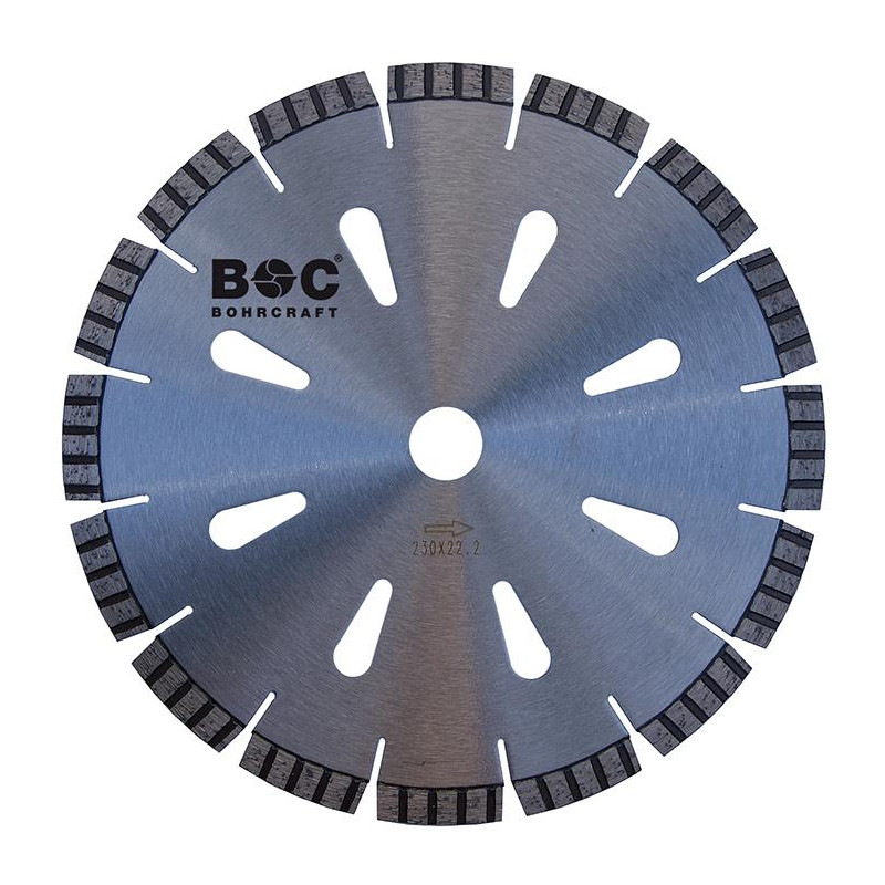 Diamant-Trennscheibe Turbo Kühl //230 mm BC-Verpackung