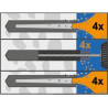 1 x Ankerstange UPM-A M8x110 R