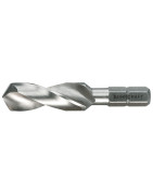 Spiralbohrer-Bits ¼" Schaft HSS-G